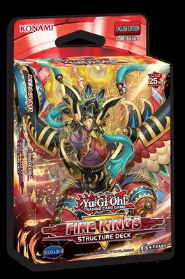 Yu-Gi-Oh! Trading Card Game Fire Kings Structure Deck (French packaging) 