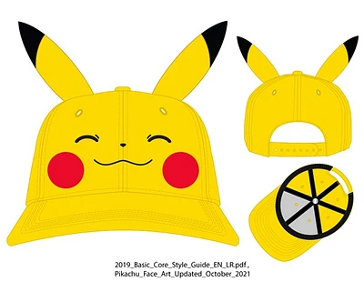 Pikachu Cap with 3D Ears 