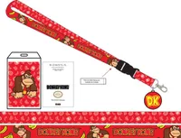 Donkey Kong Lanyard with Charm 