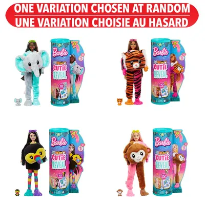 Cutie Reveal Barbie Series Assorted – One Variation Chosen at Random