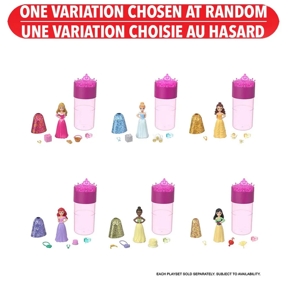 Disney Princess Royal Color Reveal Party Edition Doll – One Variation Chosen at Random