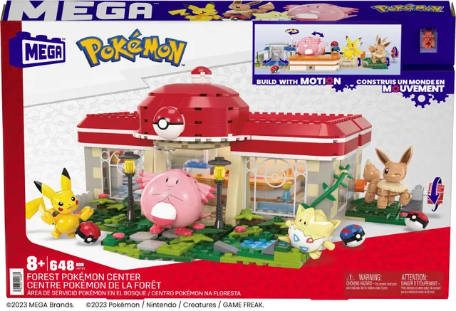 MEGA Pokémon Build & Show Kanto Region Trio Building Toy