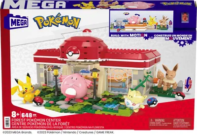 MEGA Pokemon Motion Butterfree with Motion Brick Building Set for  Collectors (605 pcs) 