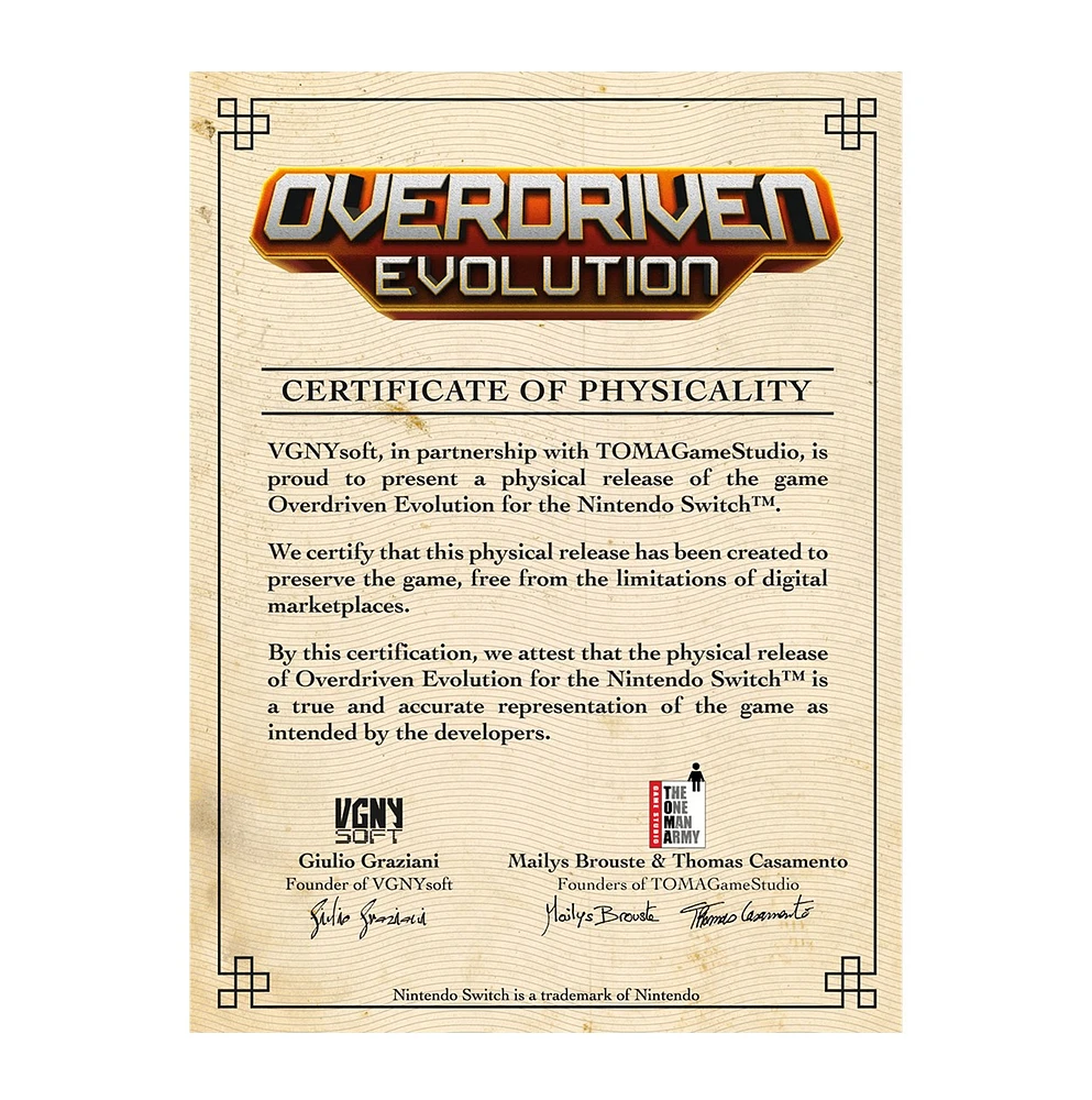 Overdriven Evolution