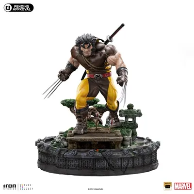 Iron Studios - Xmen - Wolverine Unleashed - Deluxe Art Scale 1/10 