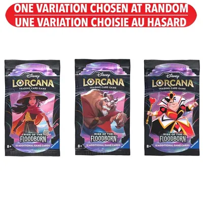 Lorcana Rise of the Floodborn Booster Pack – One Variation Chosen at Random