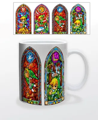 Zelda Stained Glass Mug 