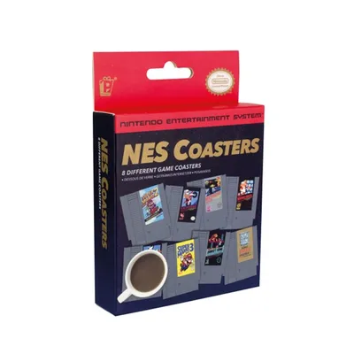 Nintendo Game Coasters - 8pc 
