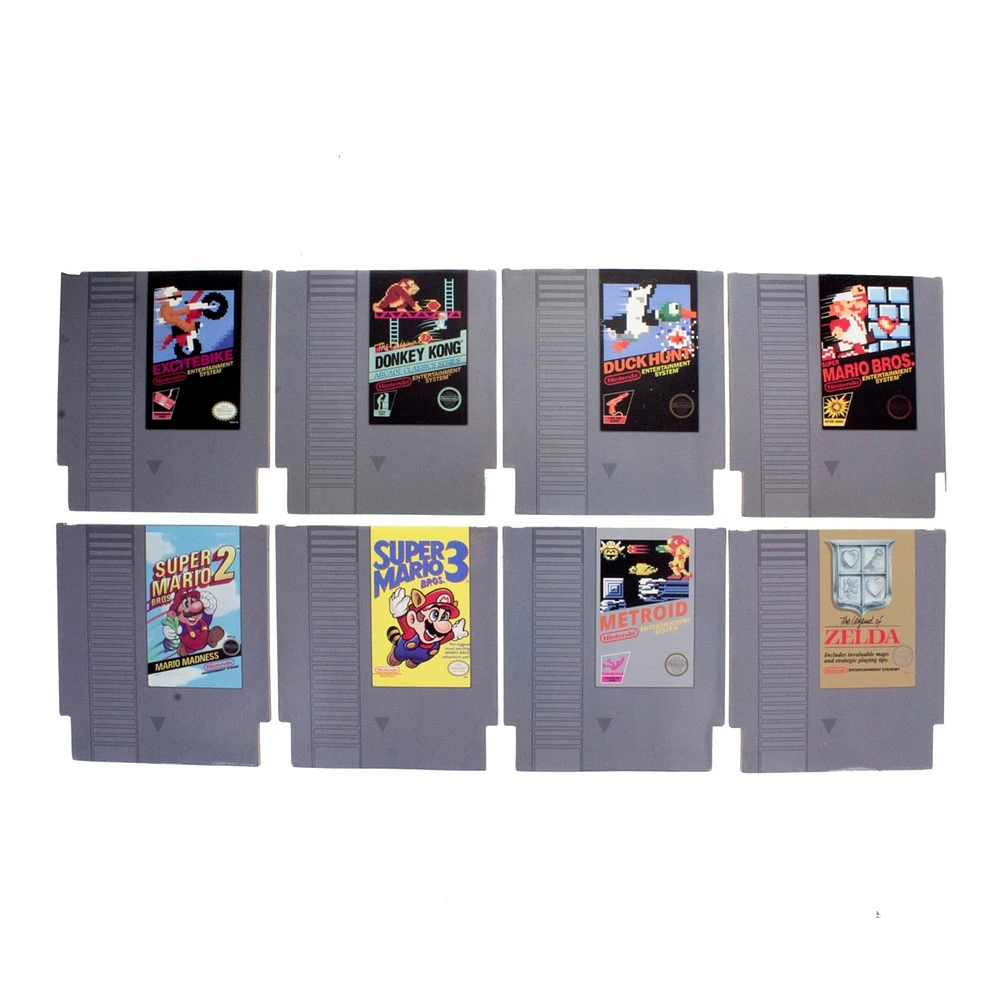 Nintendo Game Coasters - 8pc 