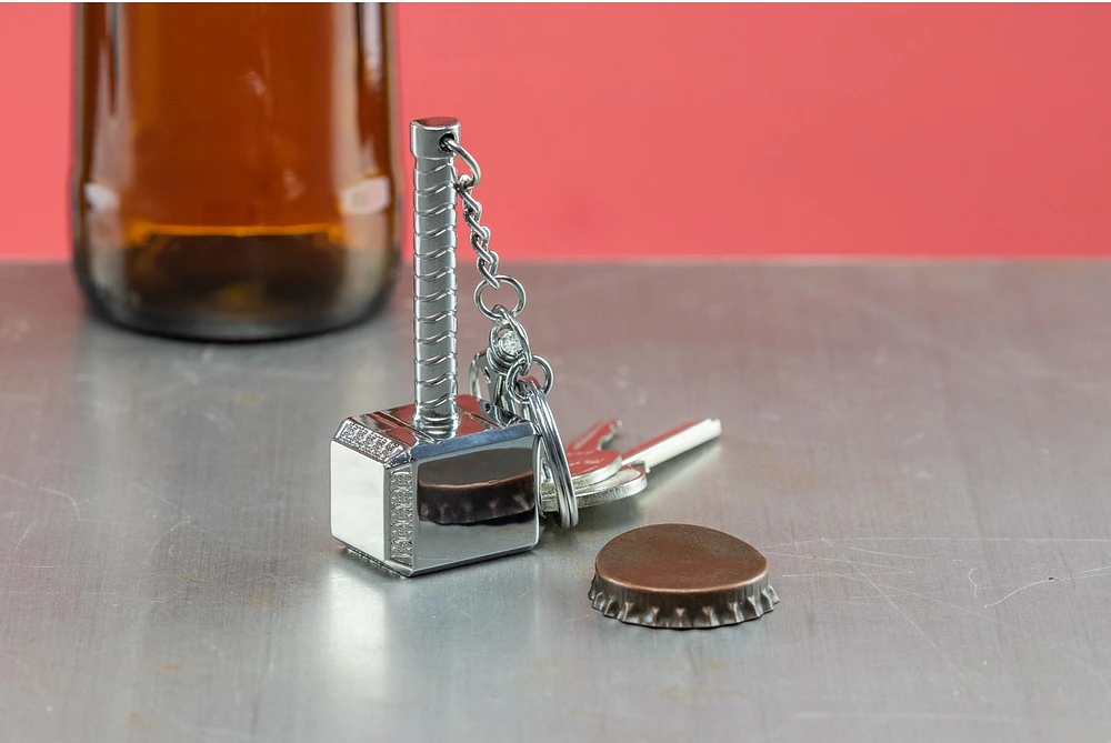 Marvel: Thor Mjolnir Bottle Opener Keychain 