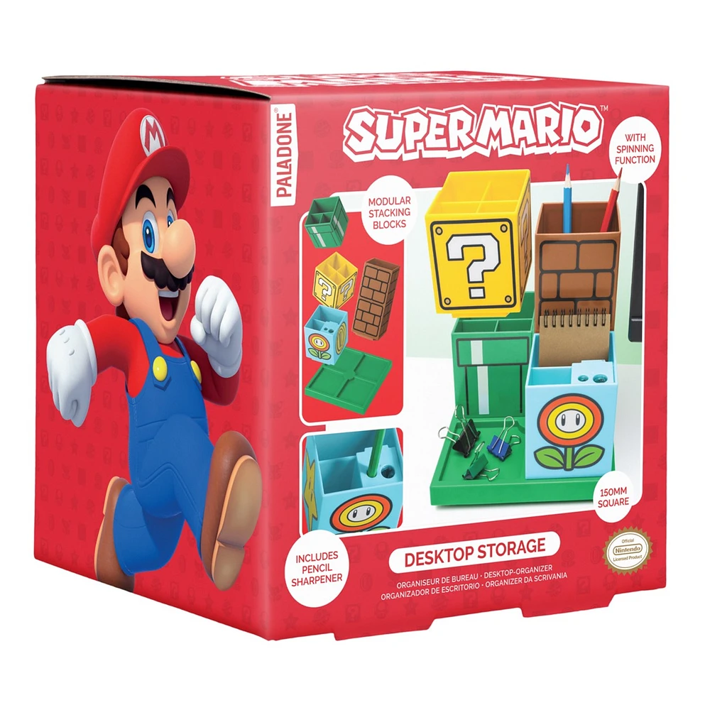 Super Mario Desktop Storage Organizer 