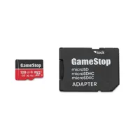 GameStop 128GB U3 Micro SD Card with Adapter 