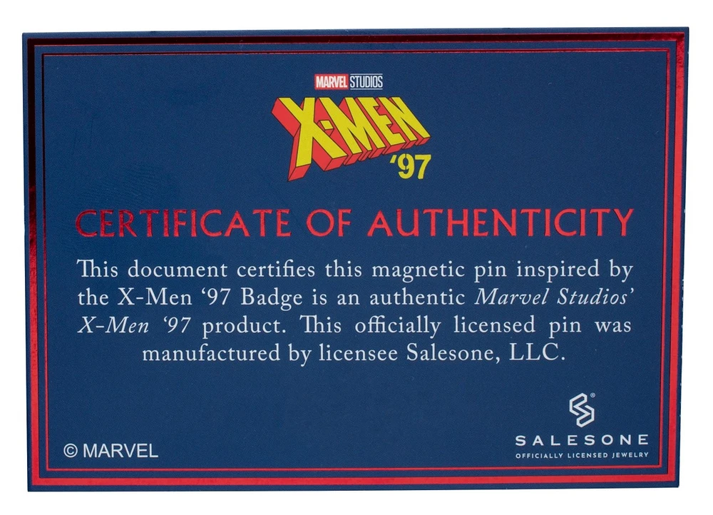 X-Men '97 Megnetic Pin Badge - GameStop Exclusive! 