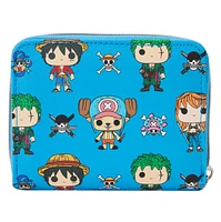 Portefeuille zippé Funko One Piece Straw Hat Crew 