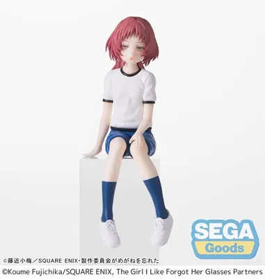 The Girl I Like Forgot Her Glasses Ai Mie Perching Statue by Sega 
