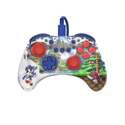 PDP Realmz Wired Controller: Sonic Green Hill Zone 