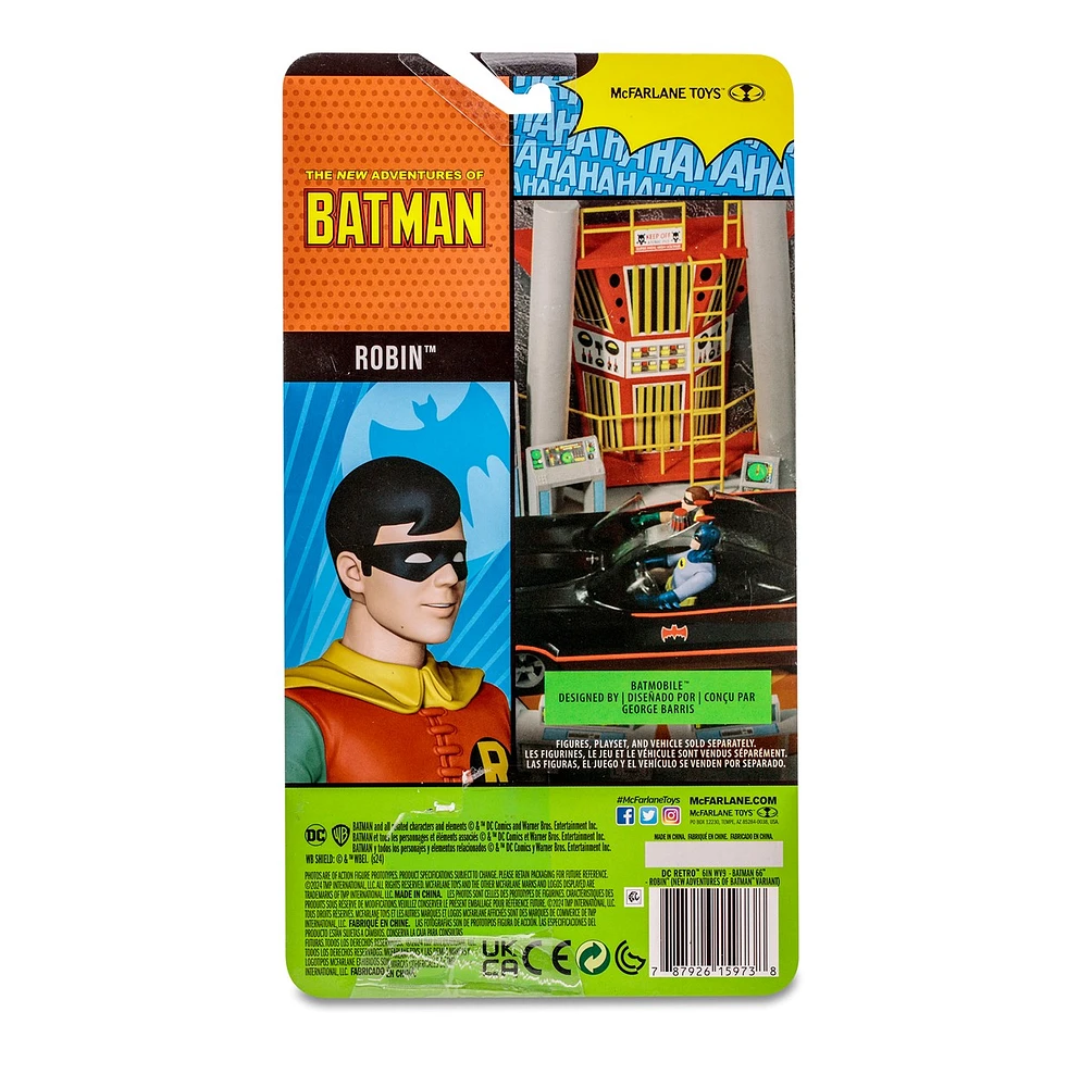 DC Retro - Robin (The New Adventures of Batman) 6-Inch Action Figure 