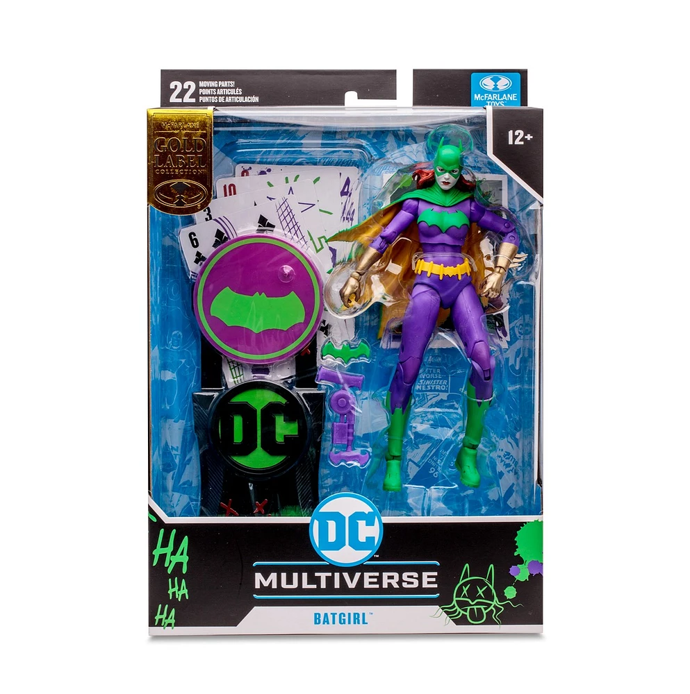 DC Multiverse Batgirl (Jokerized) Gold Label 7-Inch Action Figure 