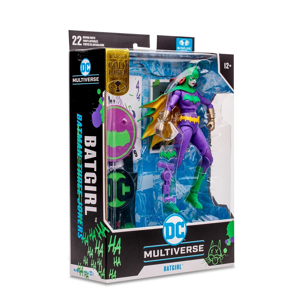 DC Multiverse Batgirl (Jokerized) Gold Label 7-Inch Action Figure 