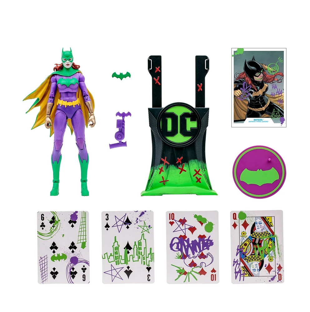 DC Multiverse Batgirl (Jokerized) Gold Label 7-Inch Action Figure 