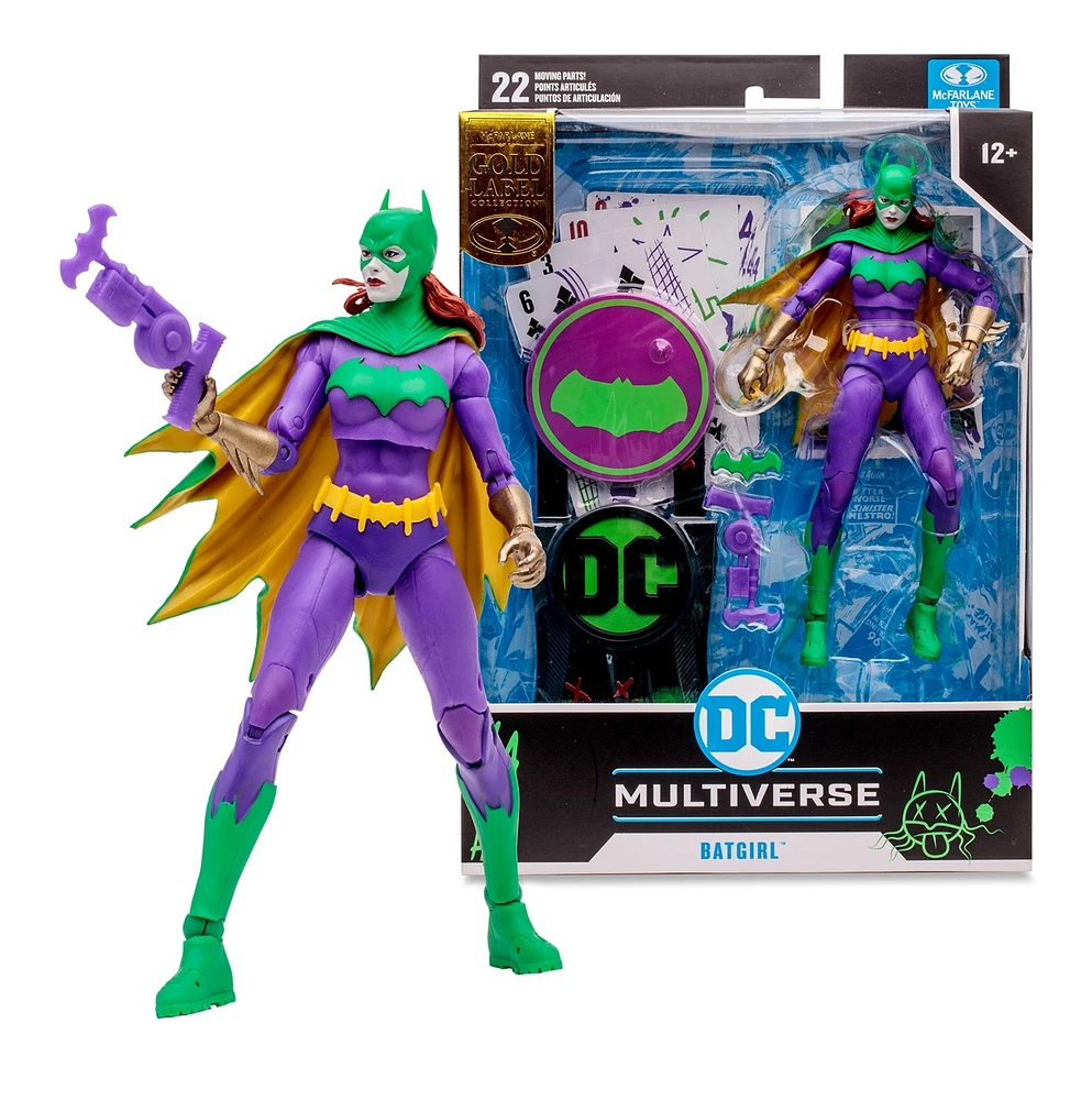 DC Multiverse Batgirl (Jokerized) Gold Label 7-Inch Action Figure 