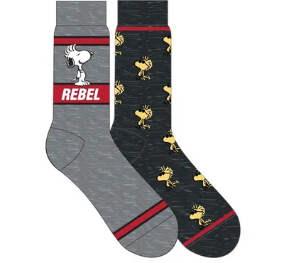 Snoopy Rebel Socks 2 pairs 