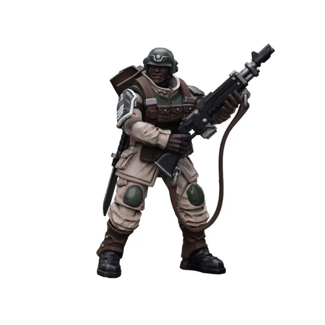 Astra Militarum Cadian Command Squad Veteran Sergeant with Power Fist