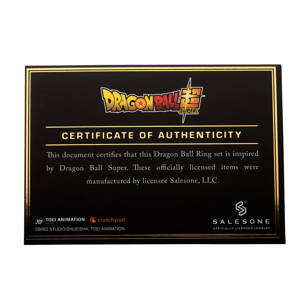 Dragon Ball Super: Ring Set 