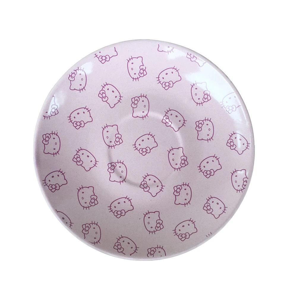 Tasse à thé et soucoupe Hello Kitty 