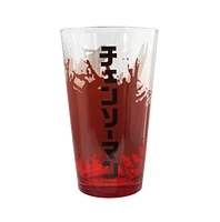 Chainsaw Man Red Pint Glass 