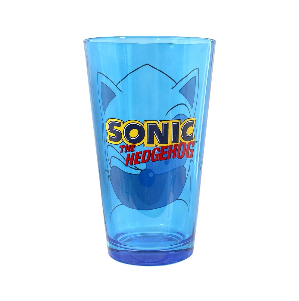 Sonic the Hedgehog: Blue Pint Glass 