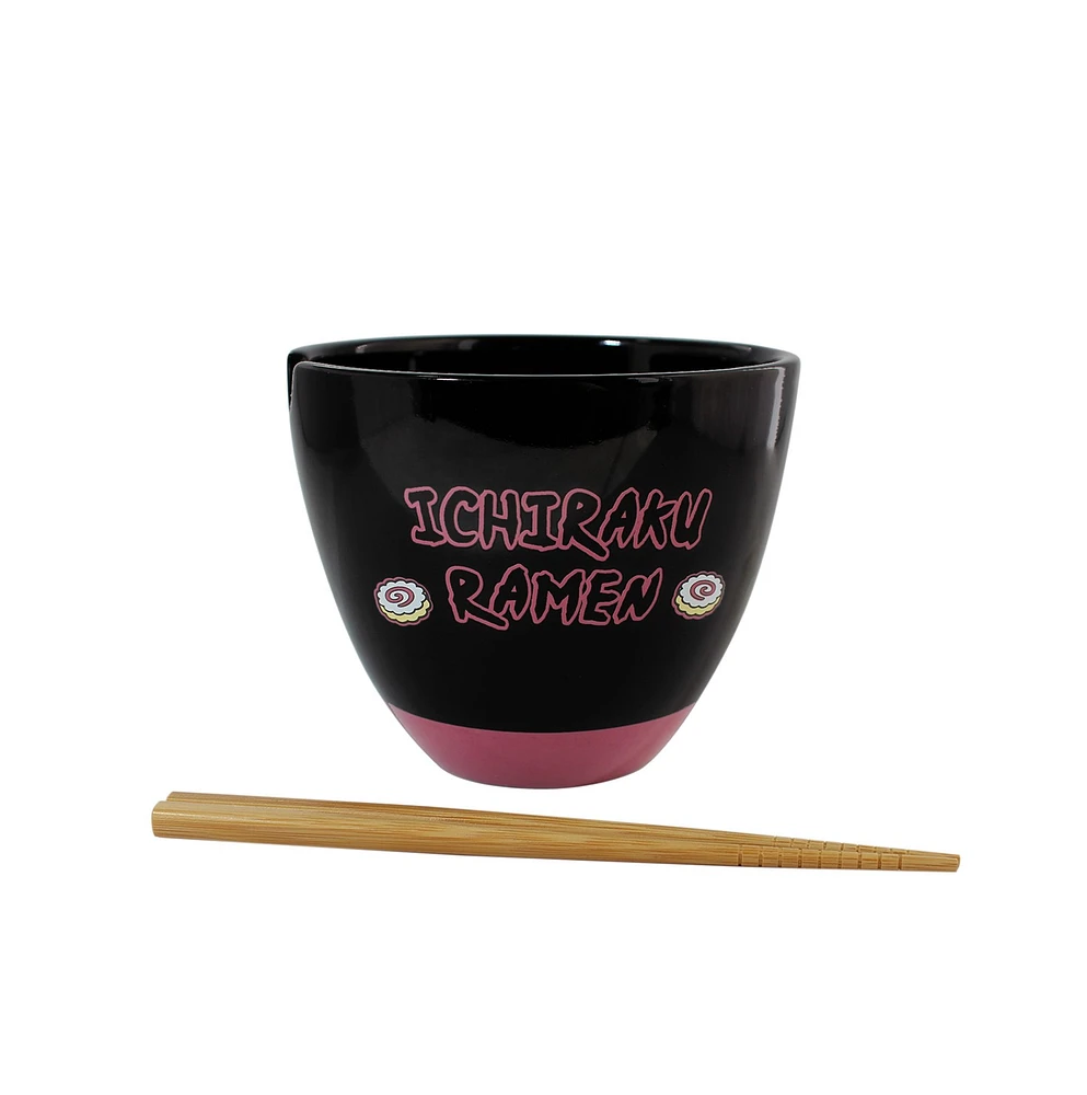 Naruto Black Ramen Bowl Set 