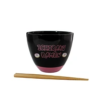 Naruto Black Ramen Bowl Set 