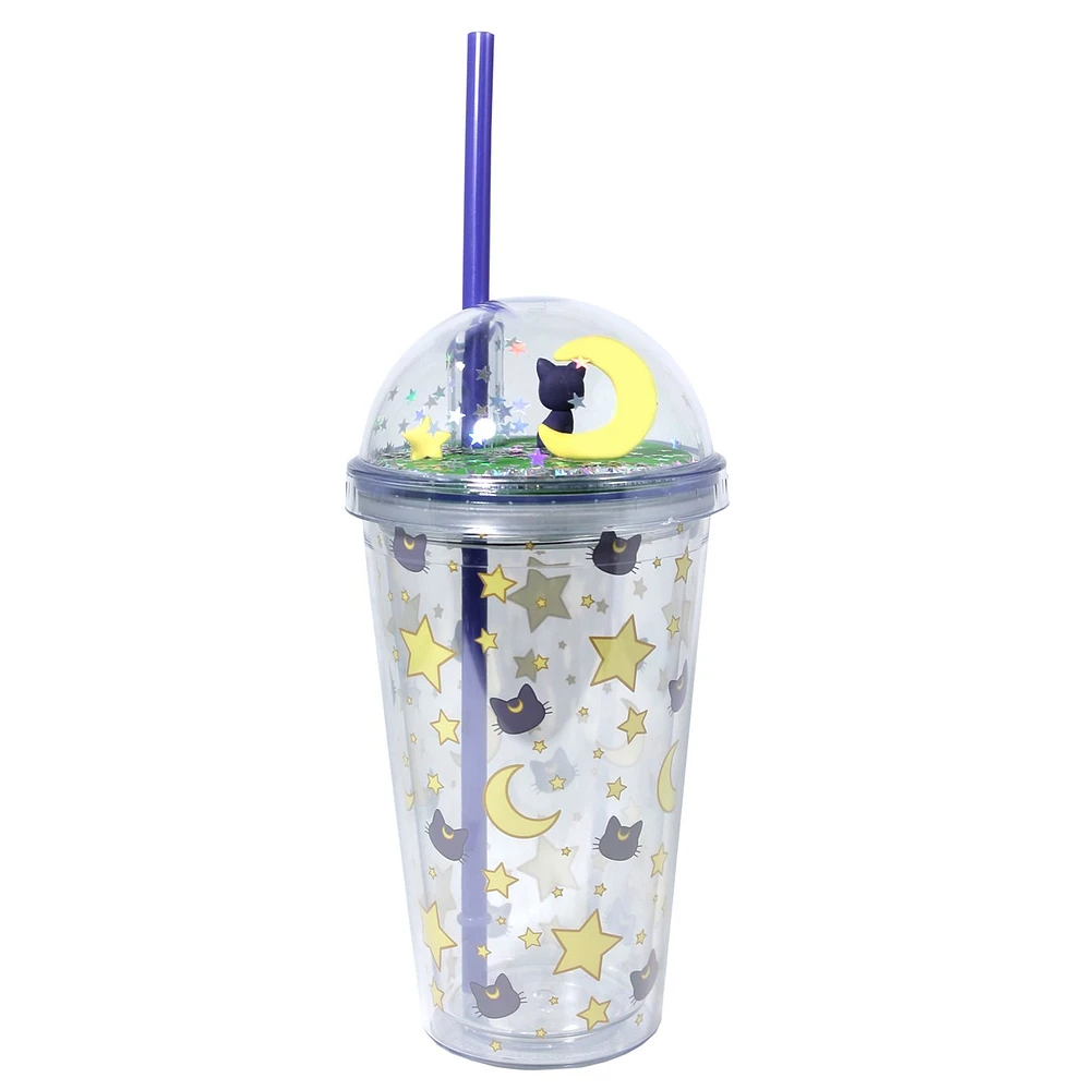 Sailor Moon Tumbler with Luna 