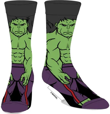 Marvel Hulk 360 Socks 