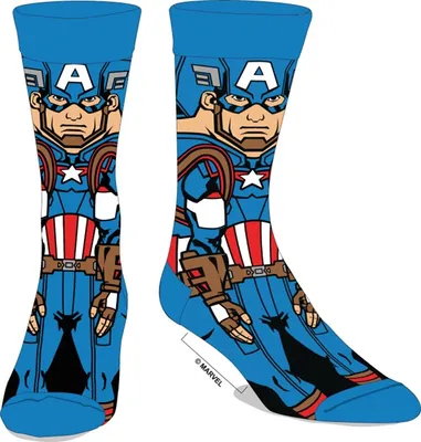 Marvel Captain America 360 Socks 