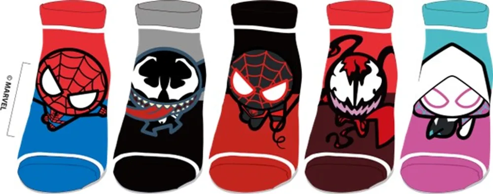 Spider-Man Chibi Socks 5 pairs 