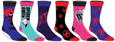 Spider-Man: Across the Spider-Verse Socks 6 pairs 