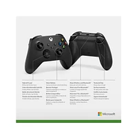 Manette sans fil Xbox - Noir carbone 