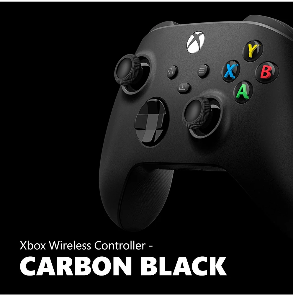 Manette sans fil Xbox - Noir carbone 