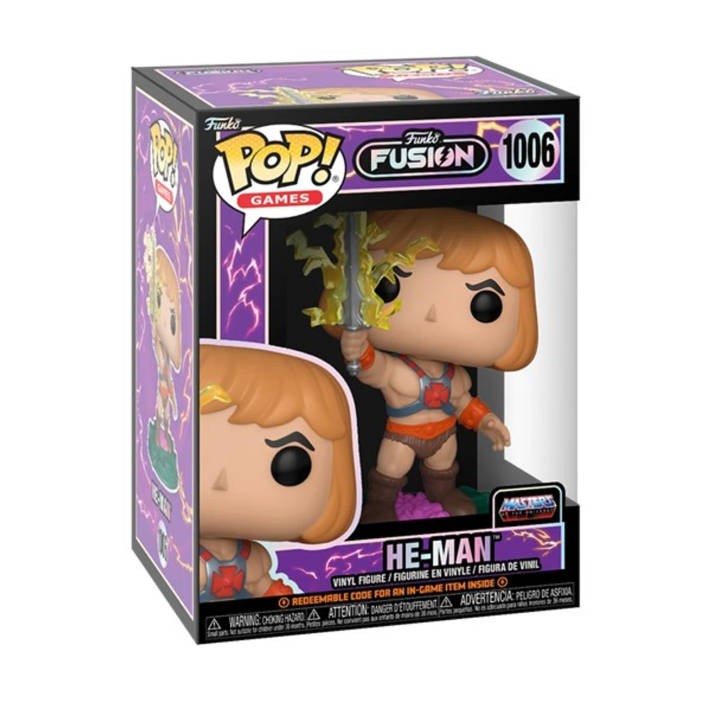 POP! Funko Fusion He-Man (Masters of the Universe) - 1 in 6 chances of getting the chase