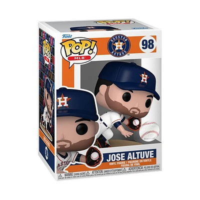 POP! MLB Jose Altuve Catching in White Jersey 