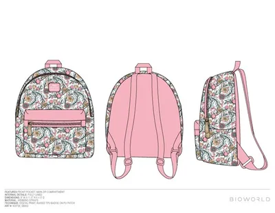 Minnie Mouse Floral Mini Backpack 
