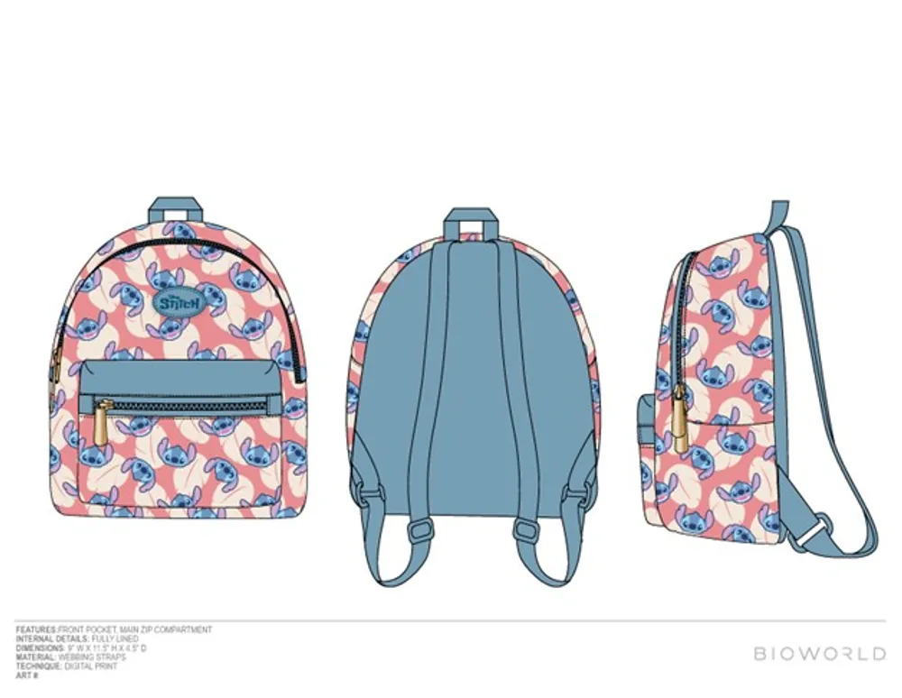 Disney Stitch Mini Backpack 