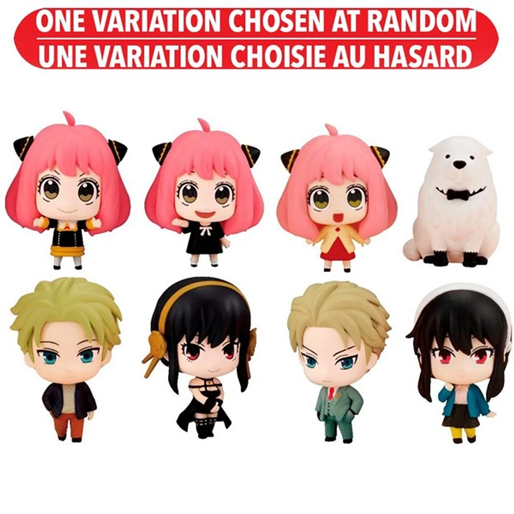 Spy Family Gashapon Blind Figures – Une variation choisie au hasard