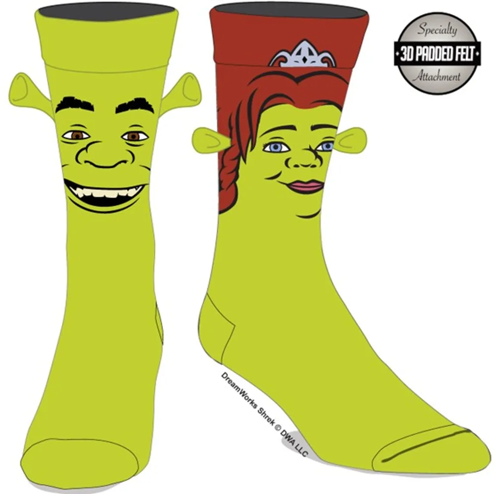 Shrek & Fiona 360 Socks 