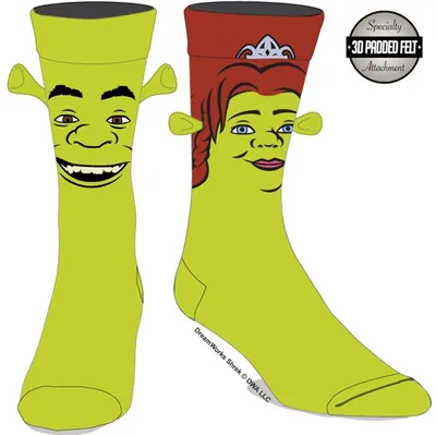 Shrek & Fiona 360 Socks 