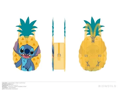 Stitch Pineapple Mini Backpack 