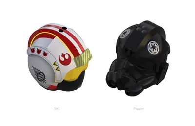 Star Wars: Xwing & Helmet Salt & Pepper Shaker 