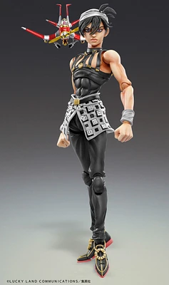 JoJo's Bizarre Adventure Part 5 Super Action Statue Narancia Ghirga & As Ver.Black 